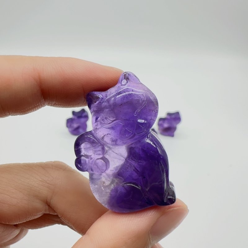 High Quality Amethyst Cat Carving Wholesale -Wholesale Crystals