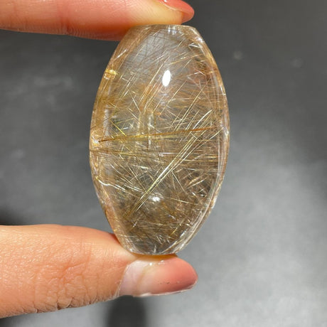 High Quality Barrel Shape Golden Rutile Quartz -Wholesale Crystals