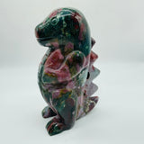 High Quality Colorful Ocean Jasper Baby Dinosaur Carving -Wholesale Crystals