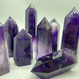 High Quality Deep Purple Amethyst Tower Point Wholesale -Wholesale Crystals