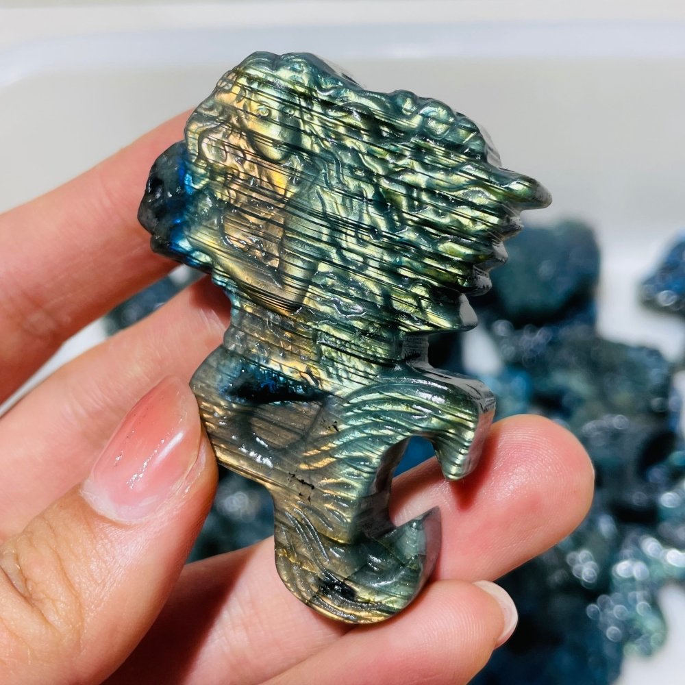 High Quality Labradorite Mermaid Carving Wholesale -Wholesale Crystals