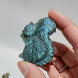 High Quality Labradorite Squirrel Carving Wholesale -Wholesale Crystals