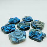 High Quality Labradorite Stone Flower Carving Wholesale -Wholesale Crystals