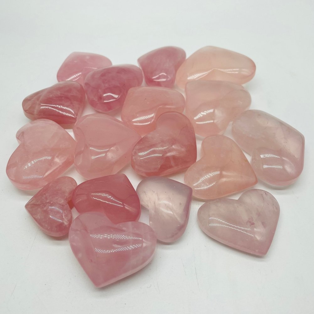 High Quality Madagascar Rose Quartz Heart Wholesale -Wholesale Crystals