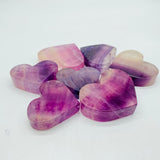 High Quality Purple Fluorite Heart Crystal Wholesale -Wholesale Crystals