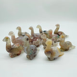 High Quality Sakura Agate Dinosaur Carving Wholesale -Wholesale Crystals