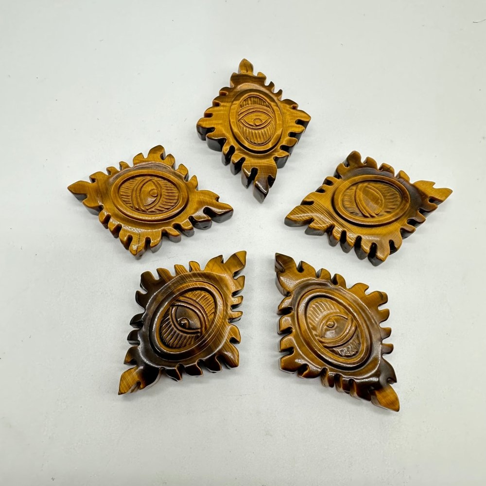 High Quality Tiger Eye Evil Eye Carving Wholesale -Wholesale Crystals