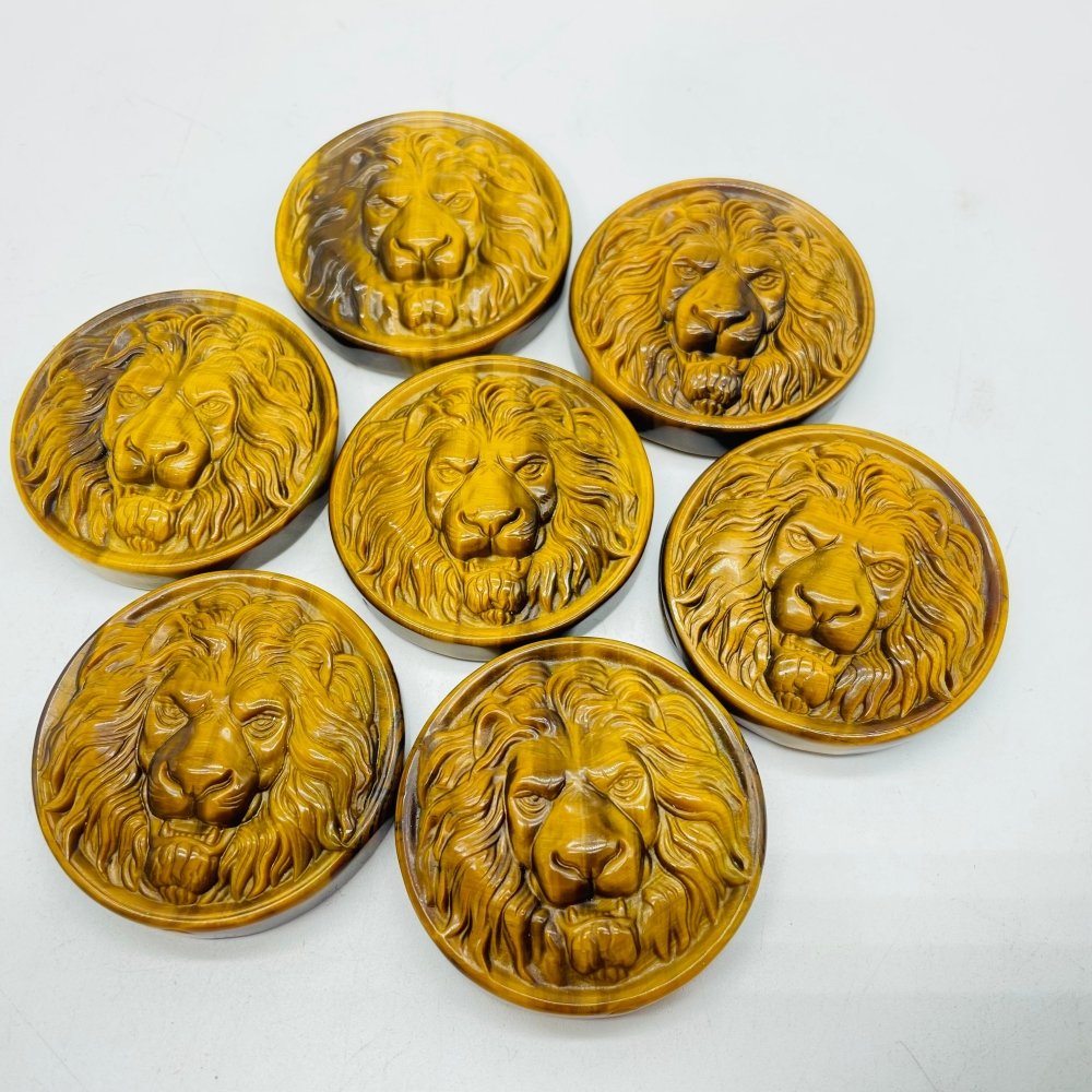 High Quality Tiger Eye Lion Head Carving Wholesale -Wholesale Crystals