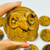 High Quality Tiger Eye Twelve Constellations Carving Wholesale -Wholesale Crystals