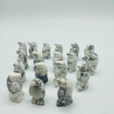 Howlite Penguin Carving Wholesale -Wholesale Crystals
