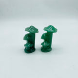 Howlite&Red Jasper Aventurine Mushroom Tree Carving Wholesale -Wholesale Crystals