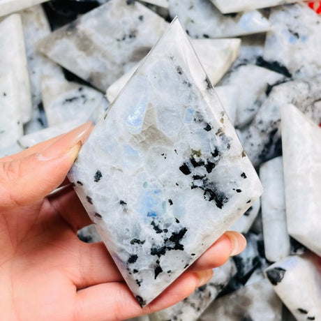India Moonstone Rhombus Shaped Wholesale - Wholesale Crystals
