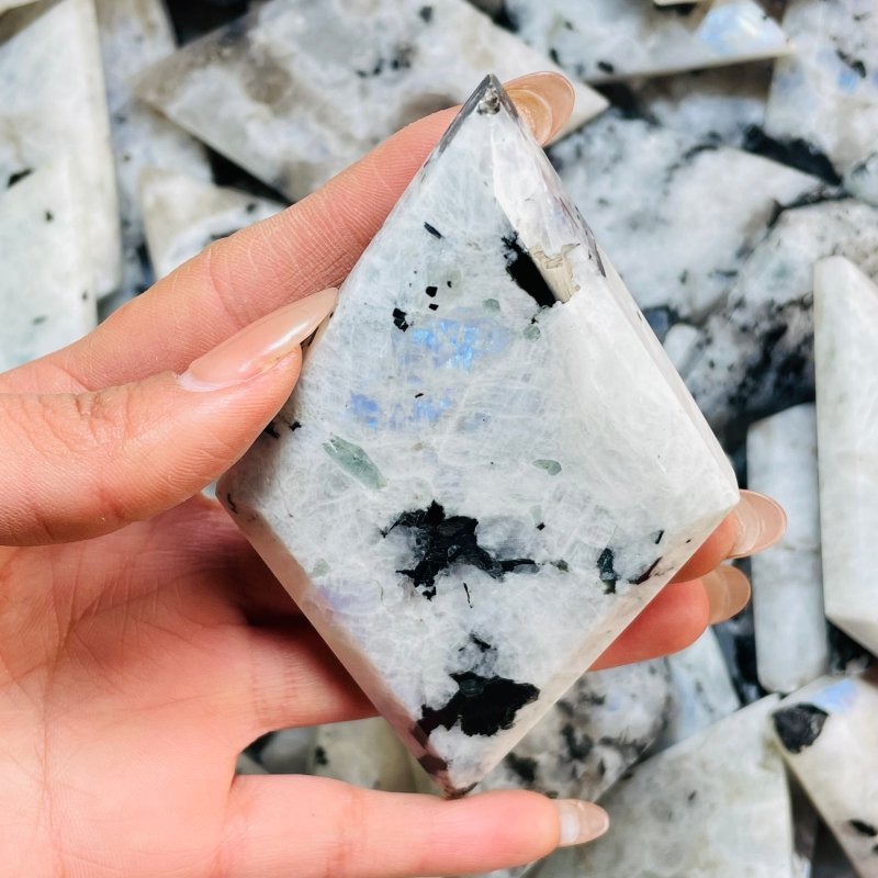 India Moonstone Rhombus Shaped Wholesale - Wholesale Crystals