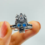 Labradorite Skull Ring Wholesale -Wholesale Crystals