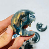 Labradorite Star And Moon Carving Wholesale -Wholesale Crystals