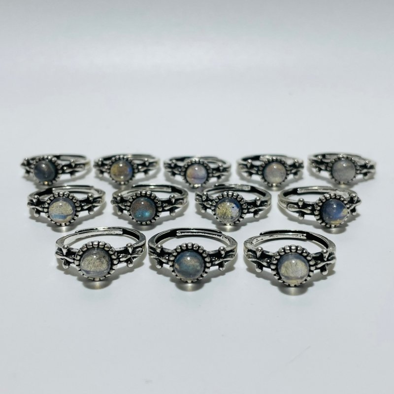 Labradorite Sunflower Ring Wholesale -Wholesale Crystals