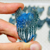 Labradorite Wing Shield Carving Wholesale -Wholesale Crystals