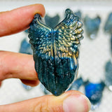 Labradorite Wing Shield Carving Wholesale -Wholesale Crystals