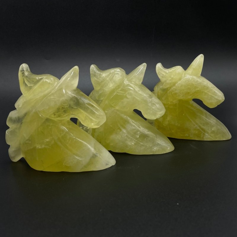 Large Citrine Unicorn Carving Wholesale - Wholesale Crystals