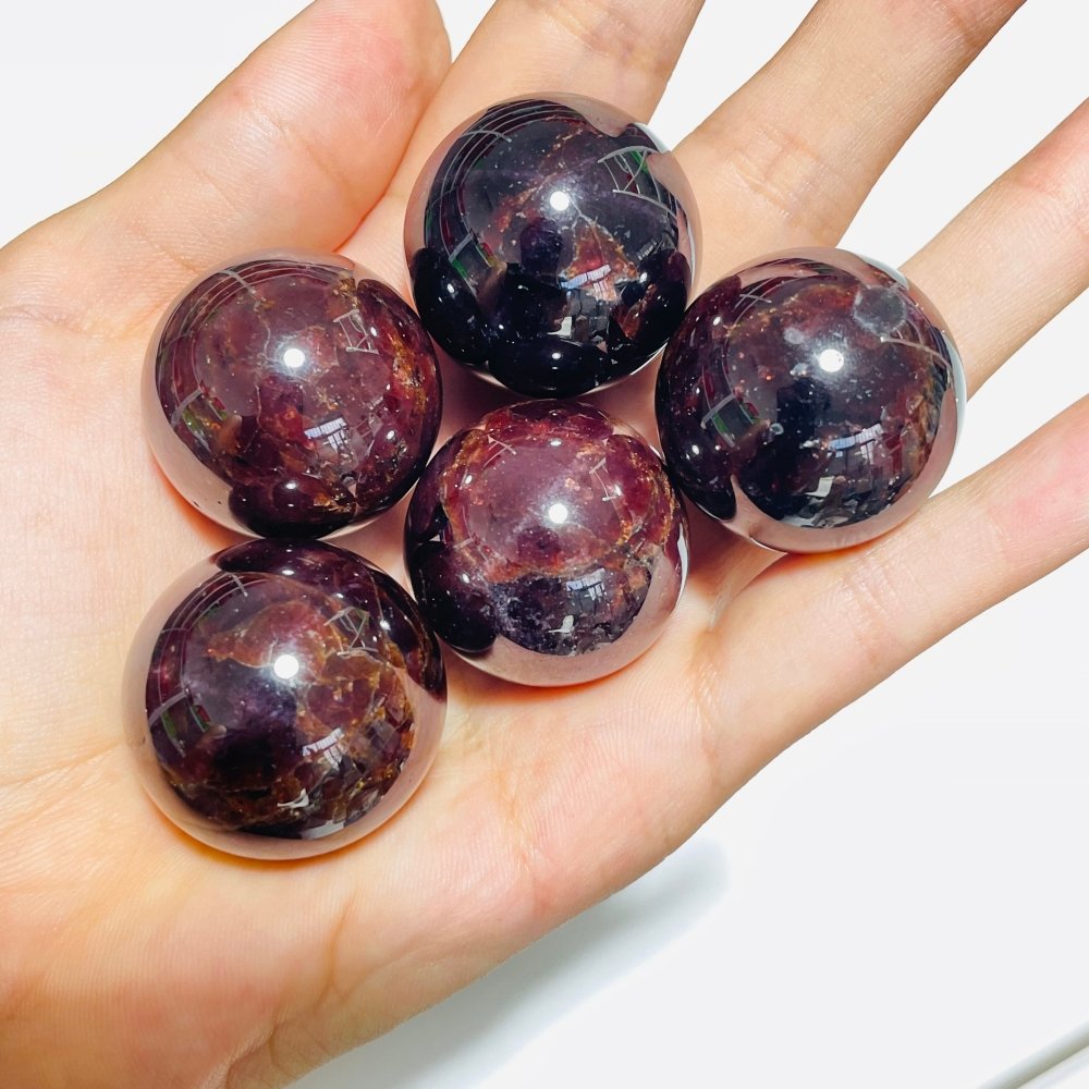 Large Garnet Sphere Ball Wholesale -Wholesale Crystals