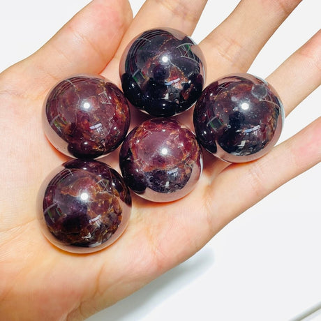 Large Garnet Sphere Ball Wholesale -Wholesale Crystals