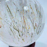 Large Rare Clear Quartz With Mica High Quality Sphere - Wholesale Crystals