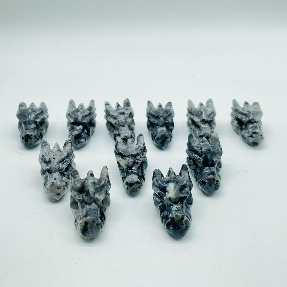 Larvikite Dragon Head Carving Wholesale -Wholesale Crystals