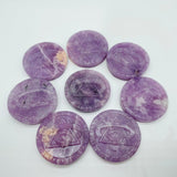 Lepidolite Evil Eye Carving Wholesale -Wholesale Crystals