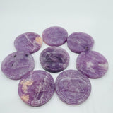 Lepidolite Evil Eye Carving Wholesale -Wholesale Crystals