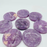 Lepidolite Evil Eye Carving Wholesale -Wholesale Crystals