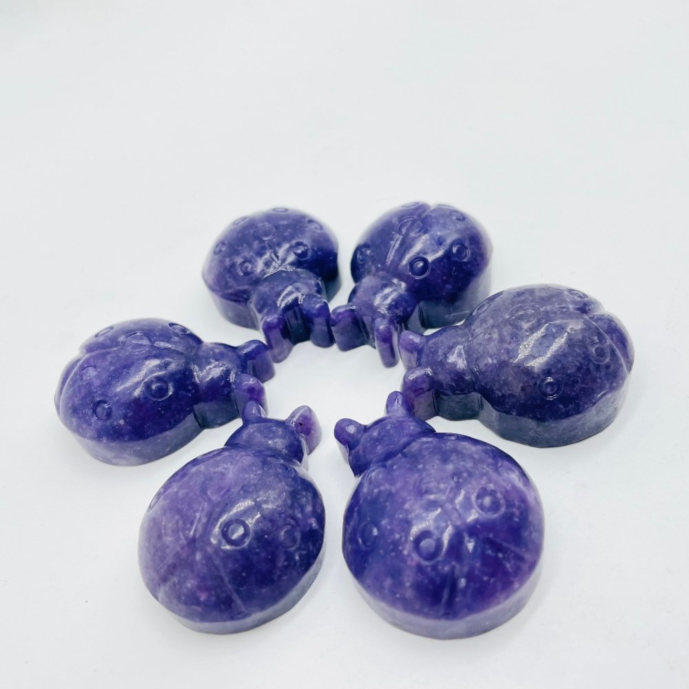 Lepidolite Ladybug Carving Wholesale -Wholesale Crystals