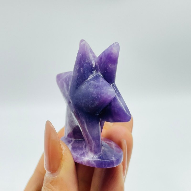 Lepidolite Stand Starfish Carving Wholesale -Wholesale Crystals