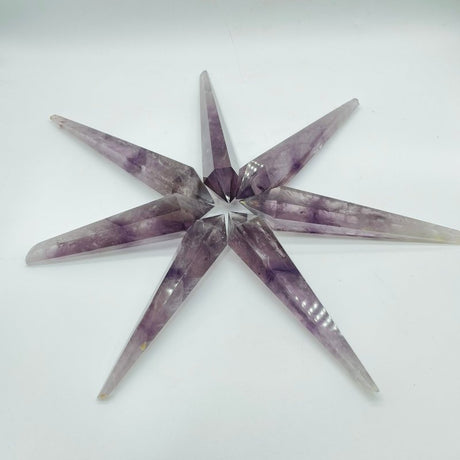 Light Purple God's Fingerprint Amethyst Point Scepter Magic Wand Wholesale - Wholesale Crystals