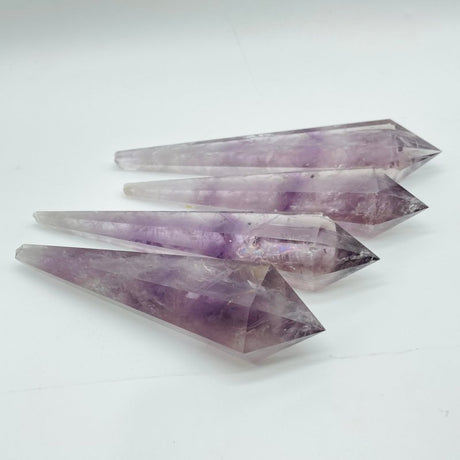 Light Purple God's Fingerprint Amethyst Point Scepter Magic Wand Wholesale - Wholesale Crystals