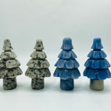 Lotus Jasper & Blue Aventurine Christmas Tree Wholesale -Wholesale Crystals