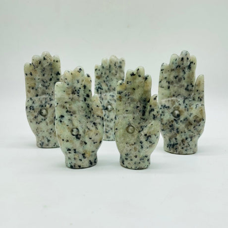 Lotus Jasper Hamsa Hand Carving Wholesale -Wholesale Crystals