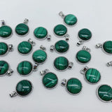 Malachite Round Pendant Crystal Wholesale -Wholesale Crystals