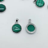 Malachite Round Pendant Crystal Wholesale -Wholesale Crystals