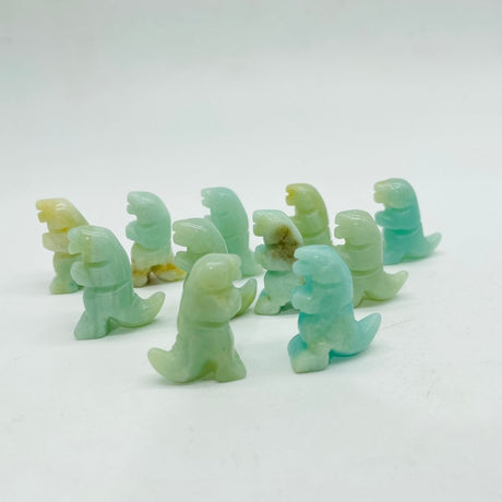 Mini Caribbean Calcite Dinosaur Carving Wholesale -Wholesale Crystals