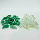 Mini Dolphin Green Aventurine&Opalite Carving Animals Wholesale -Wholesale Crystals