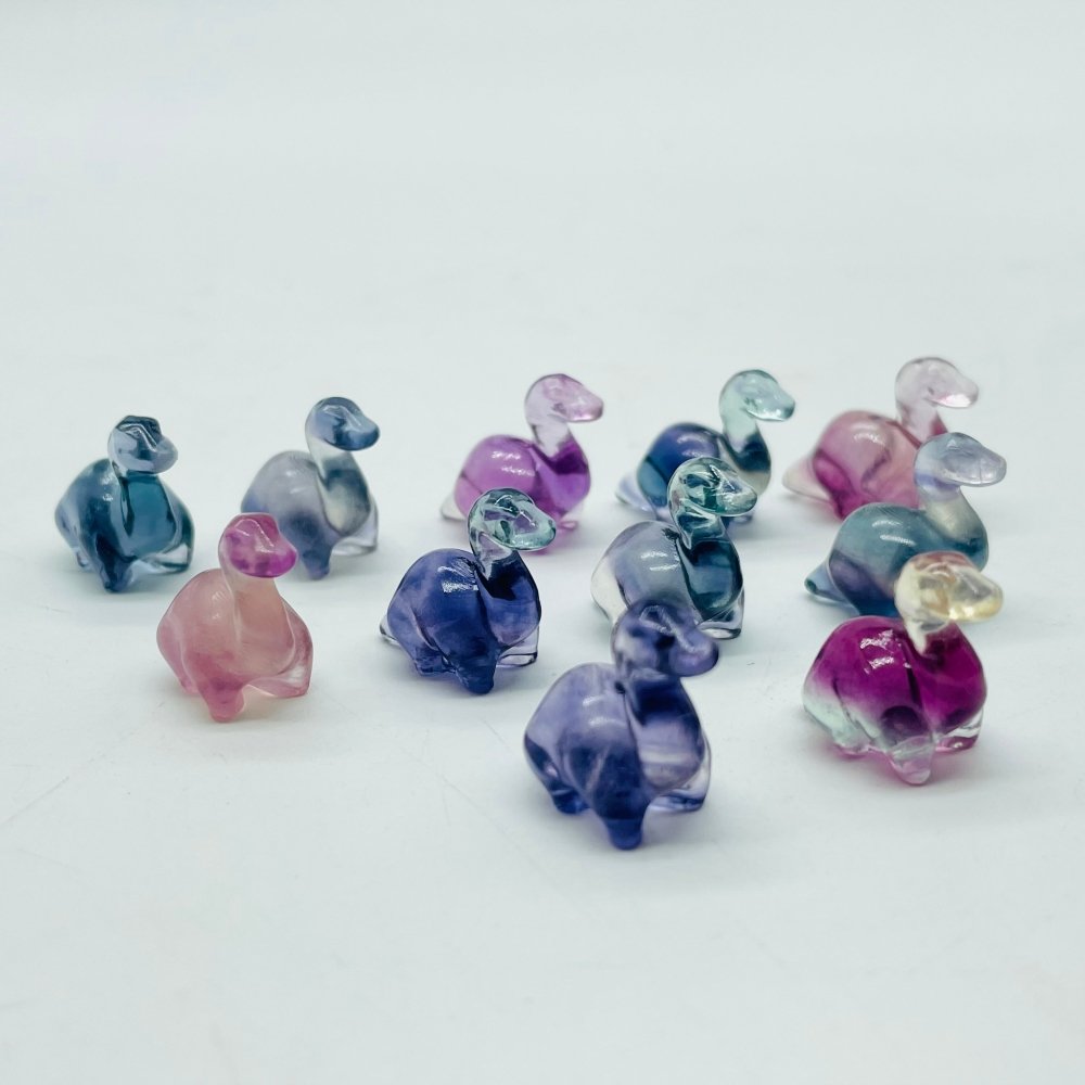 Mini Fluorite Dinosaur Carving Wholesale -Wholesale Crystals