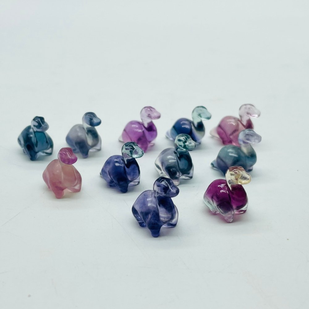 Mini Fluorite Dinosaur Carving Wholesale -Wholesale Crystals