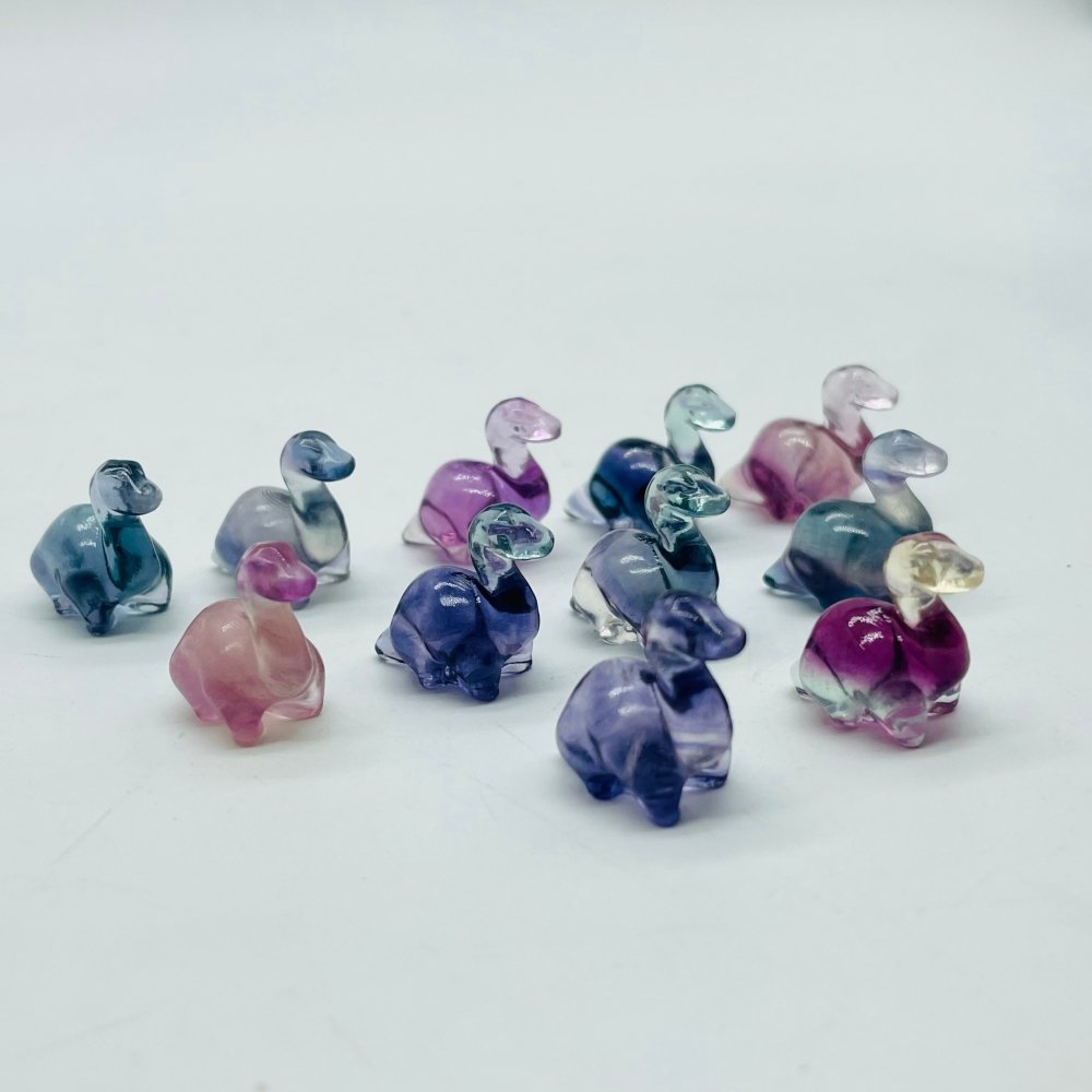 Mini Fluorite Dinosaur Carving Wholesale -Wholesale Crystals