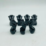 Mini Goddess Obsidian & Sakura Agate Carved Wholesale -Wholesale Crystals