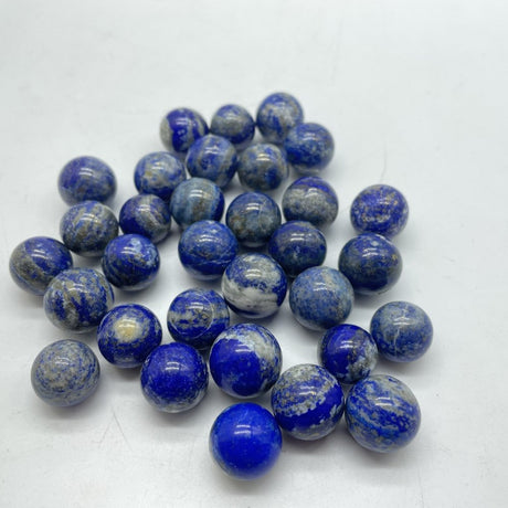 Mini Lapis Lazuli Sphere Ball 0.6-0.7in(16-18mm) Wholesale -Wholesale Crystals