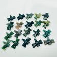 Mini Moss Agate Dragonfly Carving Wholesale -Wholesale Crystals