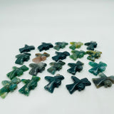 Mini Moss Agate Dragonfly Carving Wholesale -Wholesale Crystals