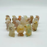 Mini Sakura Flower Agate Penguin Carving Wholesale -Wholesale Crystals