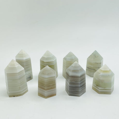 Mini Stripe Agate Tower Point Wholesale -Wholesale Crystals