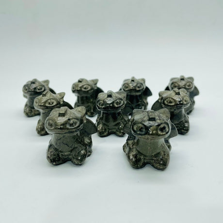 Mini Toothless Dragon Pyrite Carving Wholesale -Wholesale Crystals